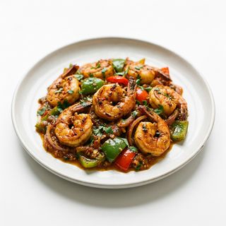 Jalfrezi de Camarão-Rei