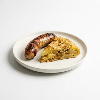Bratwurst Con Tortilla