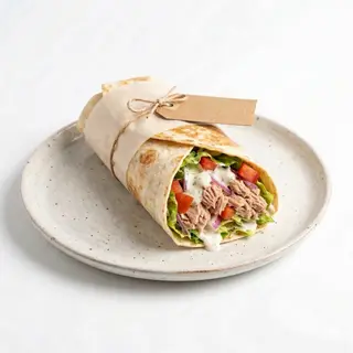 Tortilla de bonito y mahonesa