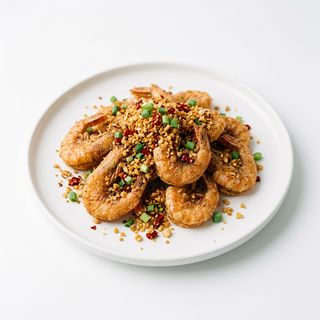 94.Gamberi fritti in spezie e aglio 避风塘虾