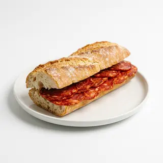 Bocadillo Frío De Chorizo