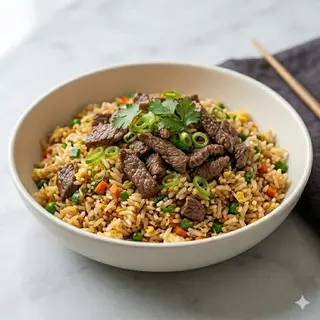Arroz con Carne (Grande)