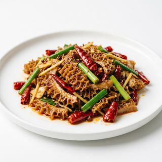 95.Trippa di manzo saltato 爆炒牛肚