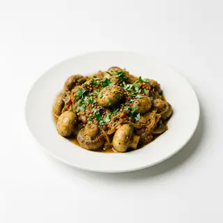 Champiñones Bhajee