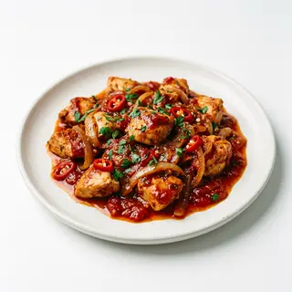 176 Pollo salsa piccante