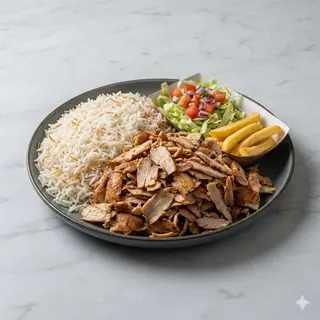 Plato Kebab (Con Arroz)