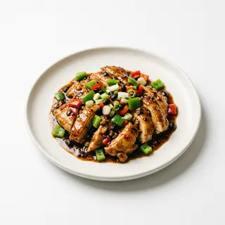 Pollo Judía Negra