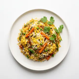 30 Vegetable biryani