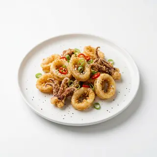 Calamares a la sal y pimienta