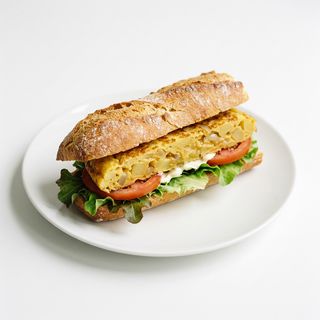 Bocadillo Vegetal De Tortilla De Patatas