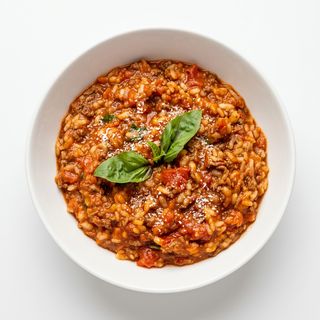 Risotto A La Boloñesa