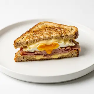 Sándwich Mixto Con Huevo