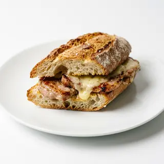 Bocadillo De Lomo Con Queso