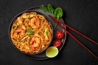 Pad Thai z krewetkami