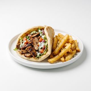 Kebab Solo Carne + Patatas