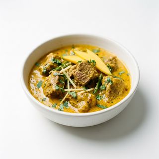 Curry jagnięce z mango