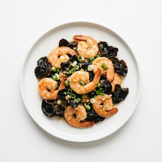 Gambas Con Oreja De Madera