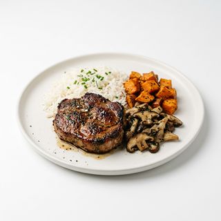 Plato De Medallón De Cerdo