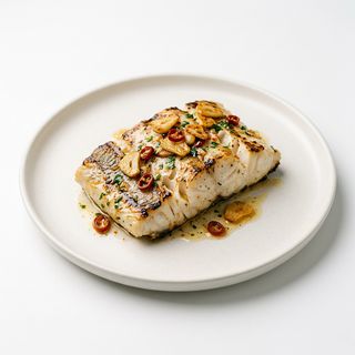 Taco De Bacalao A La Donostiarra A La Brasa