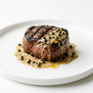 Filetto di manzo al pepe verde