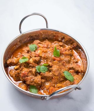 Mutton karahi + 2 naan