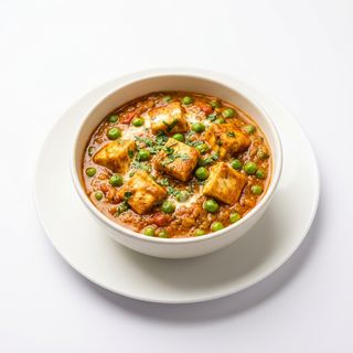 PANEER CON GUISANTES (MATAR PANEER)