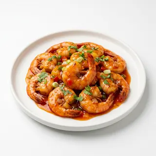 Gambas Con Salsa Agridulce