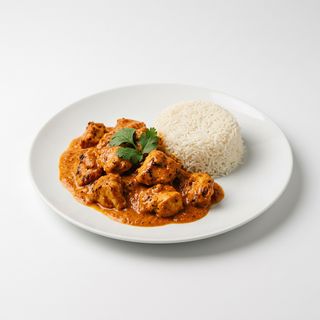 Pollo Tikka Masala Con Arroz
