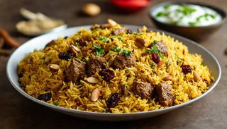 Biryani z jagnięciną