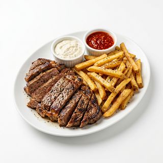 Platos Solo Carne, Patatas Y Salsas