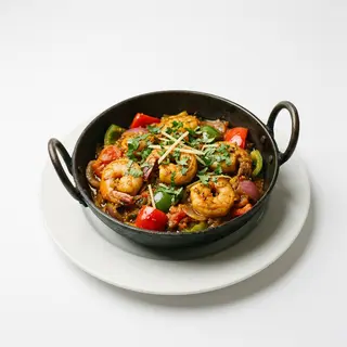 GAMBAS KADAI (LANGOSTINOS KADAI)