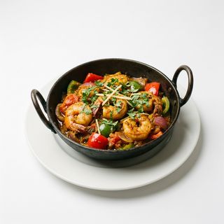 GAMBAS KADAI (LANGOSTINOS KADAI)