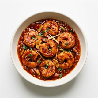 Rogan Josh de Langostinos