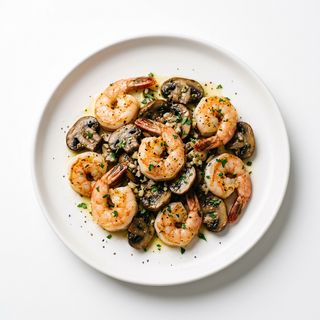 GAMBAS CON SETAS SALTEADAS