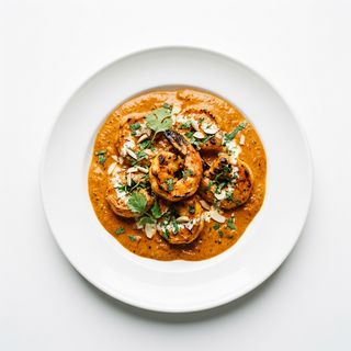 Gambas tikka masala