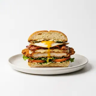 Bocadillo De Chivito Empanado