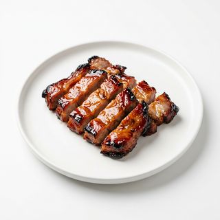 Cerdo Asado Con Salsa China
