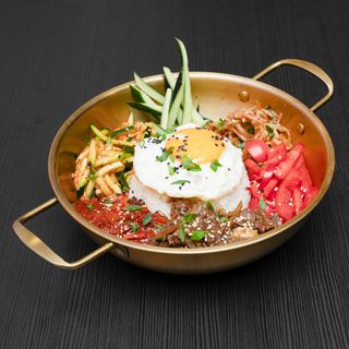 SG.Kimchi Bibimbap con Salsa Gochujang