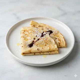 Crep con azúcar