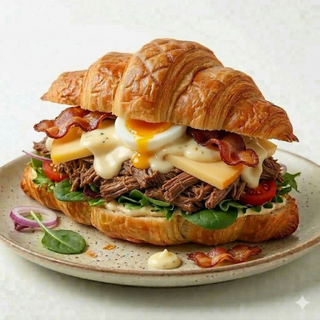 Sándwich Con Bacon