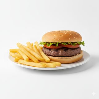 Menú Hamburguesa De Ternera