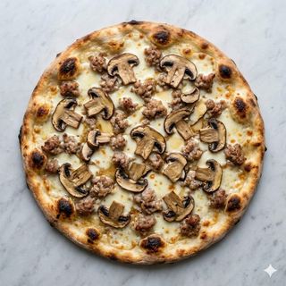 Pizza Funghi Porcini 45cm.