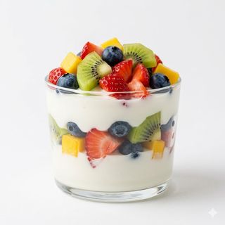 Yogurt bio cremoso con frutas