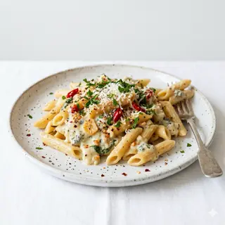 Espaguetis Gorgonzola