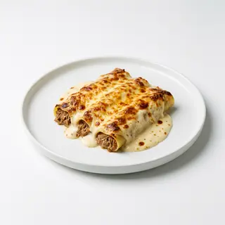 Canelones De Cocido Y Foie