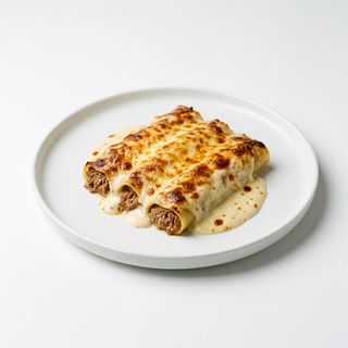 Canelones De Cocido Y Foie