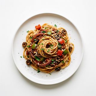 Espaguetis A La Napolitana