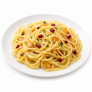 Pasta Con Salsa Aglio E Ogliio