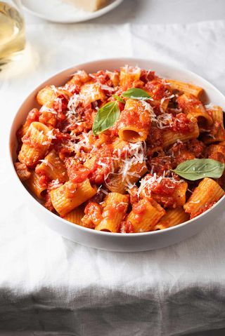 Strozzapreti all'amatriciana