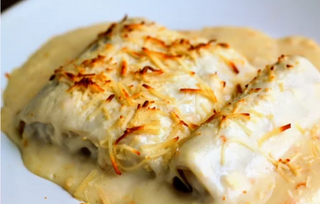 Canelones De Asado Con Bechamel
